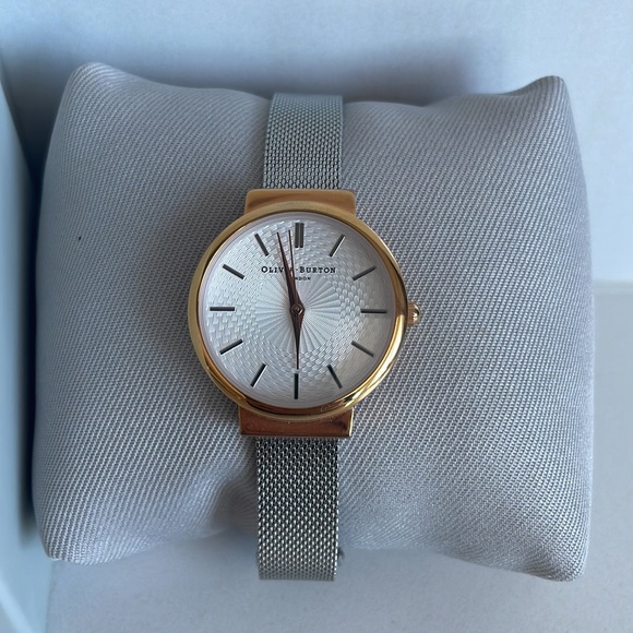 Olivia Burton White Dial & Rose Gold Watch - Picture 2 of 2